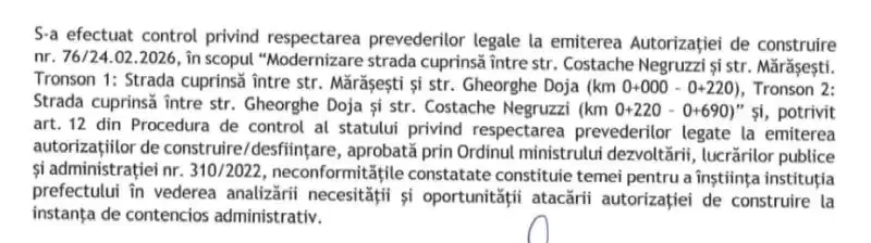 O pagină albă conține un paragraf tipărit cu text negru și o mică urmă curbată albastră la marginea de jos.